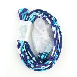 Vera Bradley Blue Island Medallion Cotton Lanyard NWT